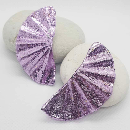 FLUTTER Earrings- Lilac
