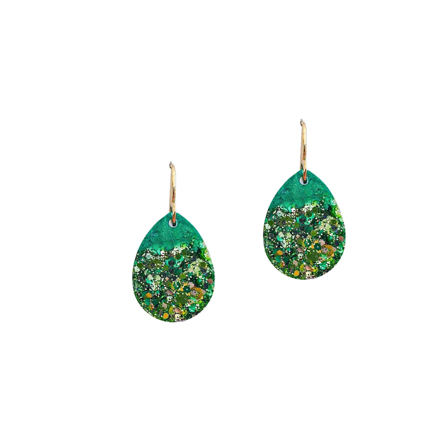 CELIA Earrings- Parrot Green