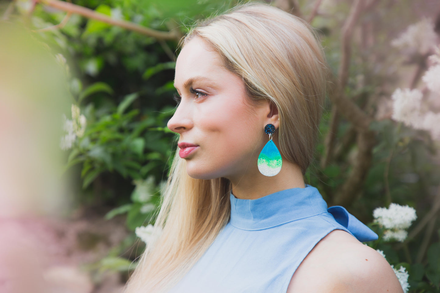 TAUTOU Earrings- Ocean