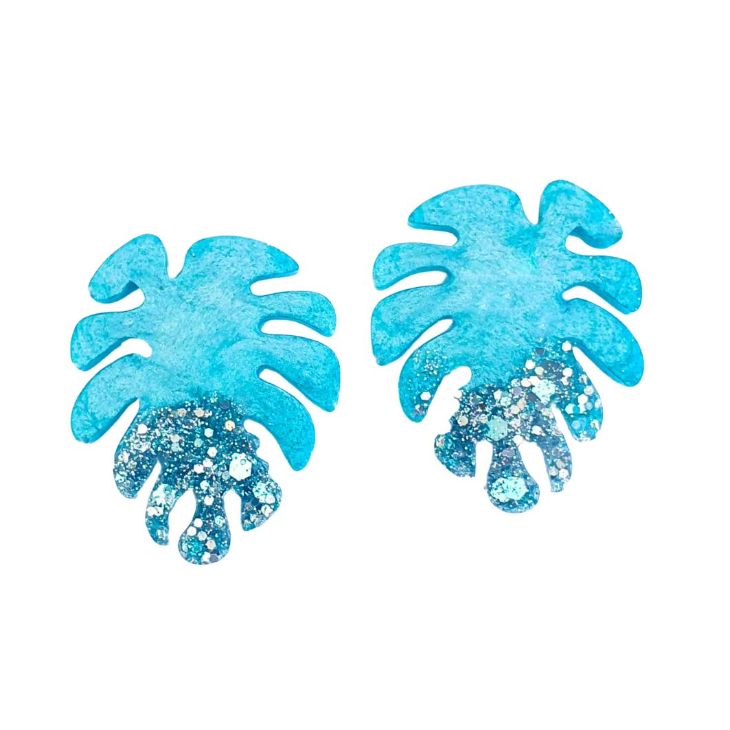 COCOBAY Earrings- Aqua