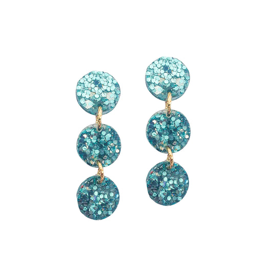 WINNIE Earrings- Aqua