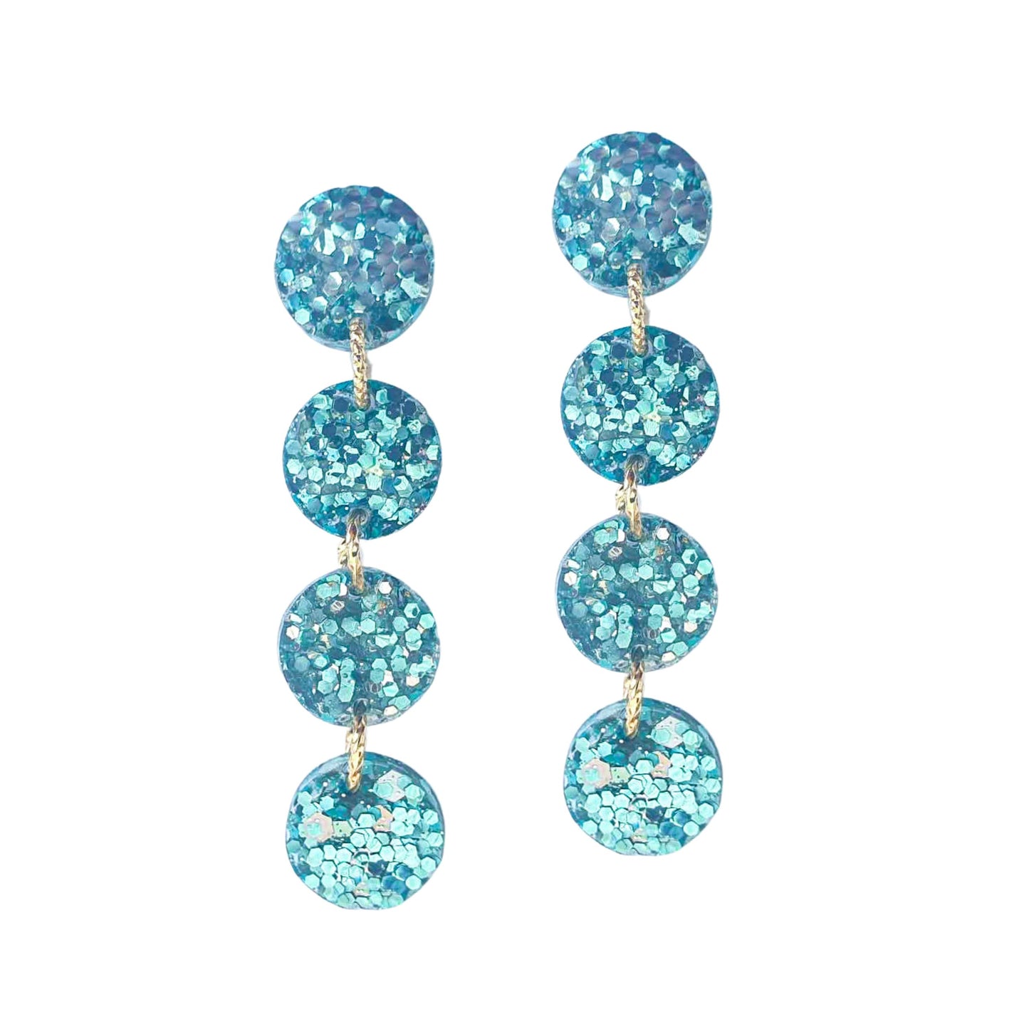 WINNIE Earrings- Aqua