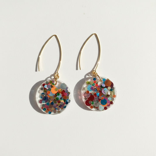 RAINBOW CONFETTI Earrings