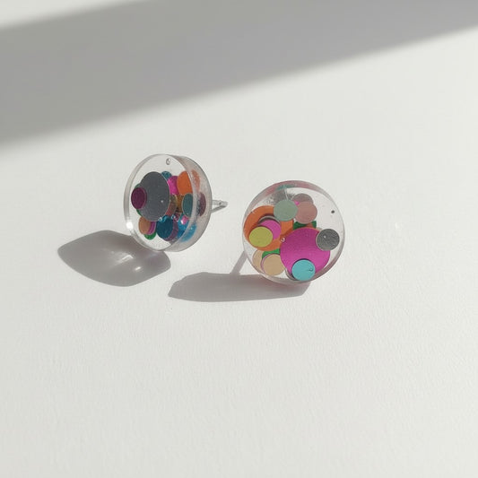 CONFETTI STUDS