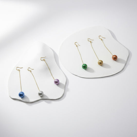 DAZZLE DROP Earrings in 6 colours