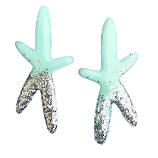 IMMI Earrings - Aqua shine